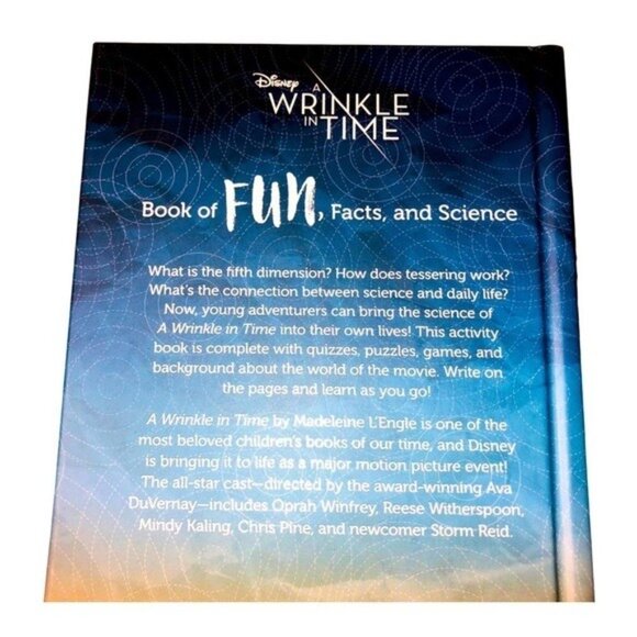 Disney’s A Wrinkle in Time Book of Fun, Facts & Science NWT - Picture 14 of 16